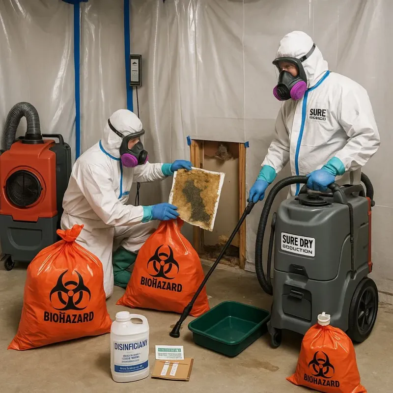 Contaminated Water Handling Protocols process in Flowery Branch, GA