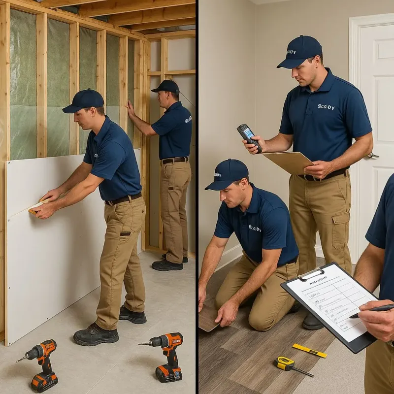 Repairs and Reconstruction process in Flowery Branch, GA